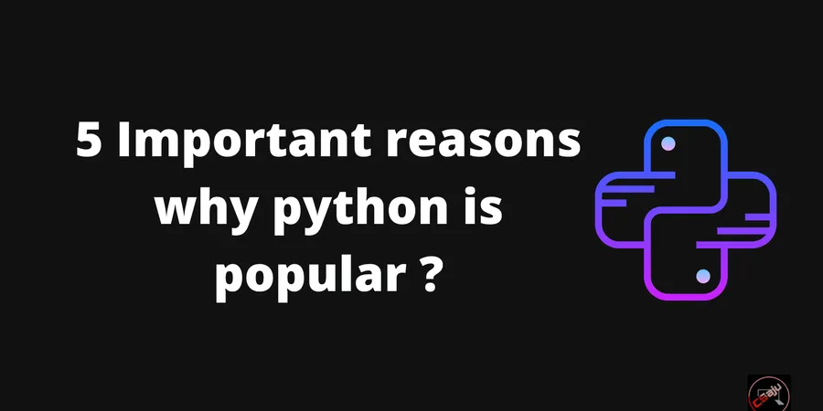 Top 5 Reasons Why Python is Popular ?